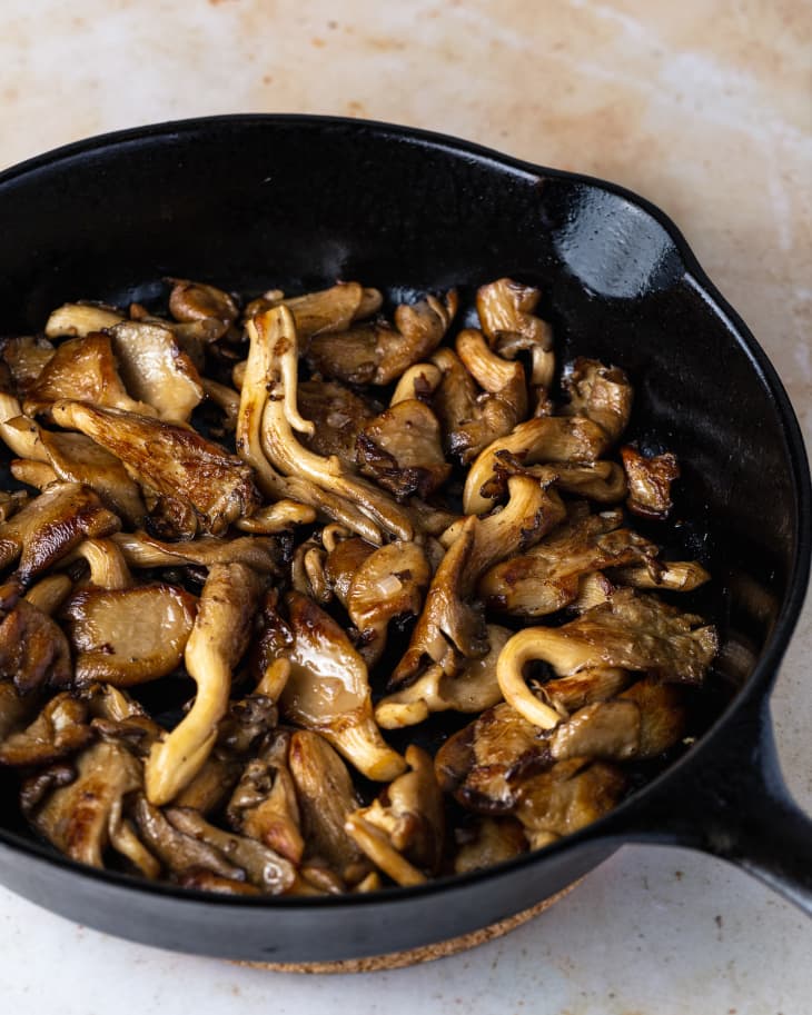 Oyster Mushrooms Recipe (Quick Sautée With Herbs) | The Kitchn